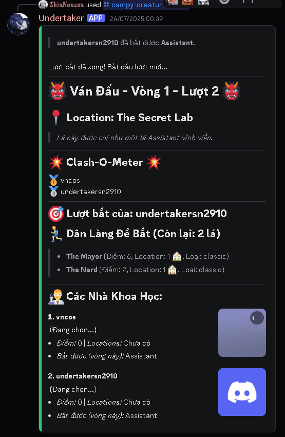 DISCORD GAME BOT