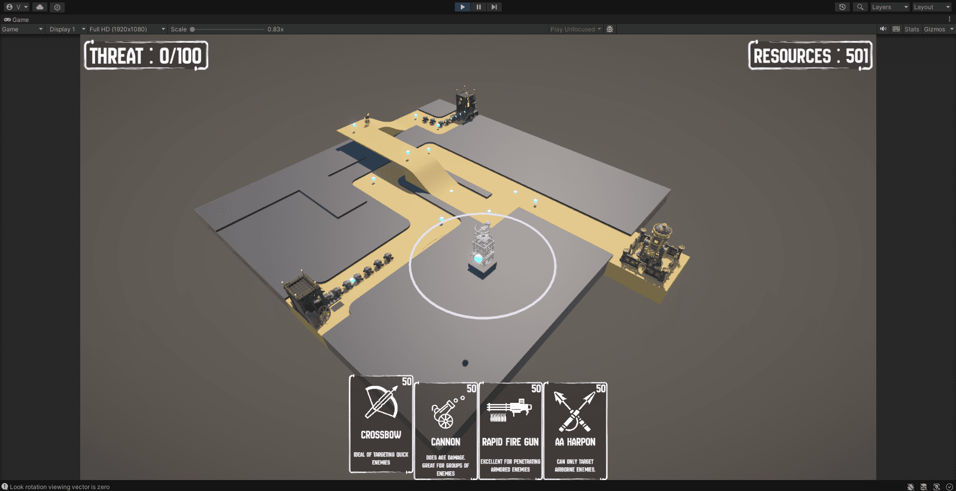 UNITY TOWER DEFENSE